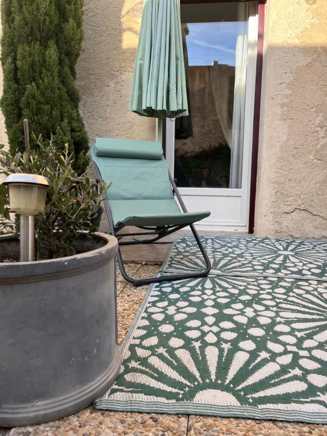 Apartmán Sasha'Blue-Terrasse Jardin-Park-Clim-Piscine LʼIsle-sur-la-Sorgue Exteriér fotografie